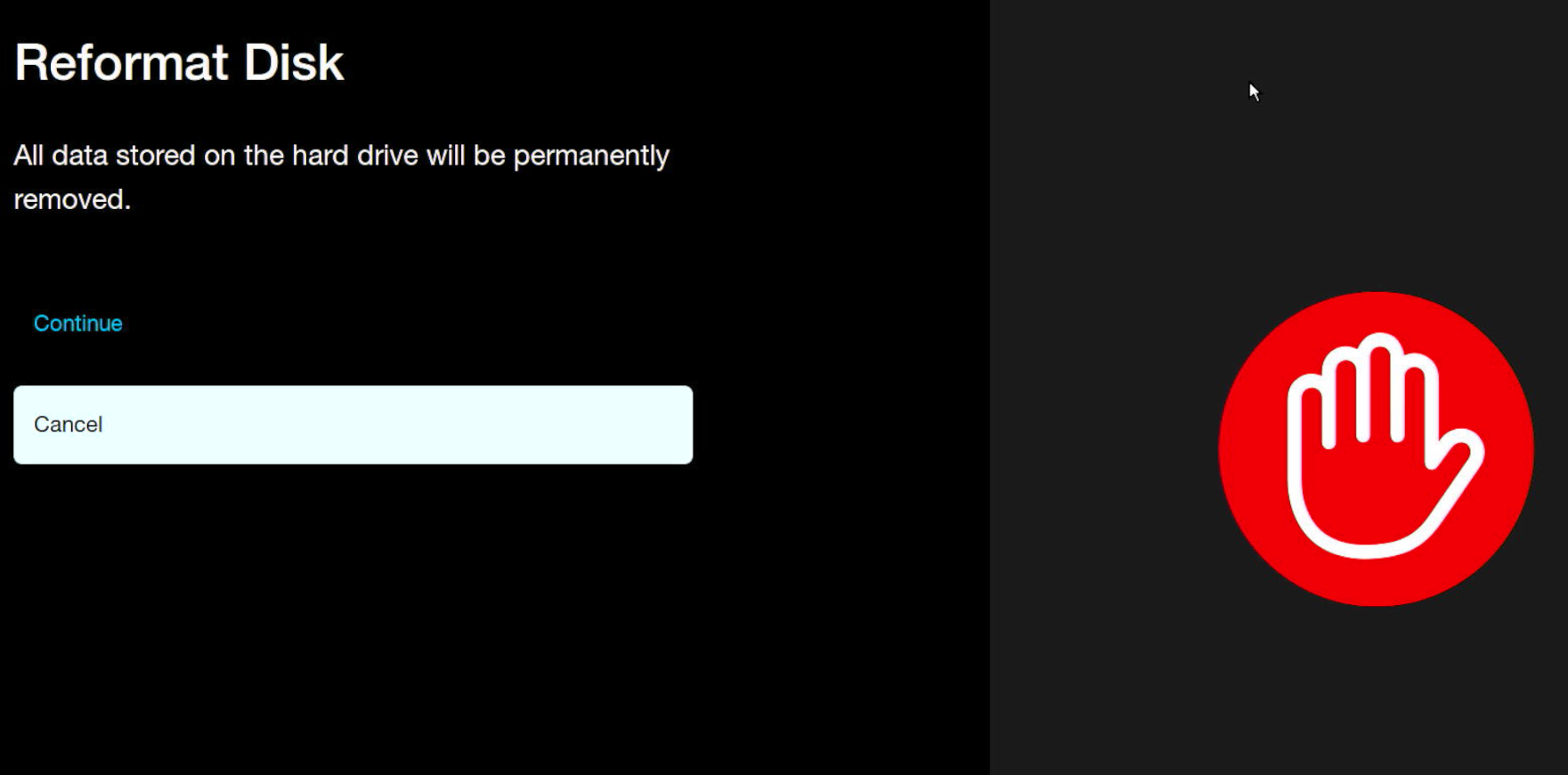 reformat disk warning.png