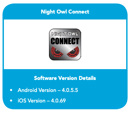 nightowl pc app will not connect